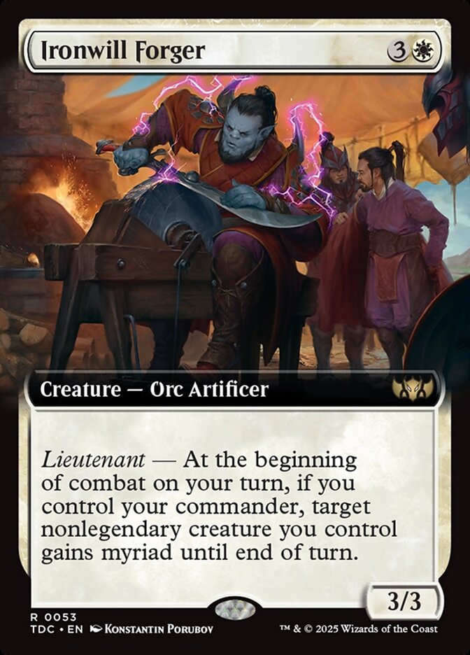 Ironwill Forger - Magic: The Gathering - MoxLand