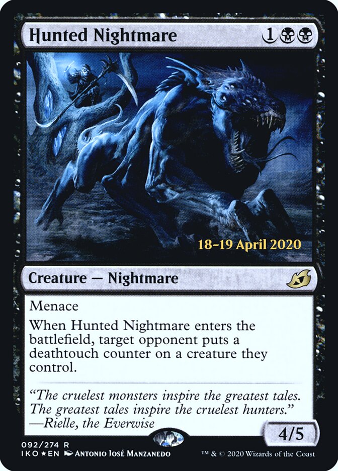 Pesadelo Caçado / Hunted Nightmare - Magic: The Gathering - MoxLand