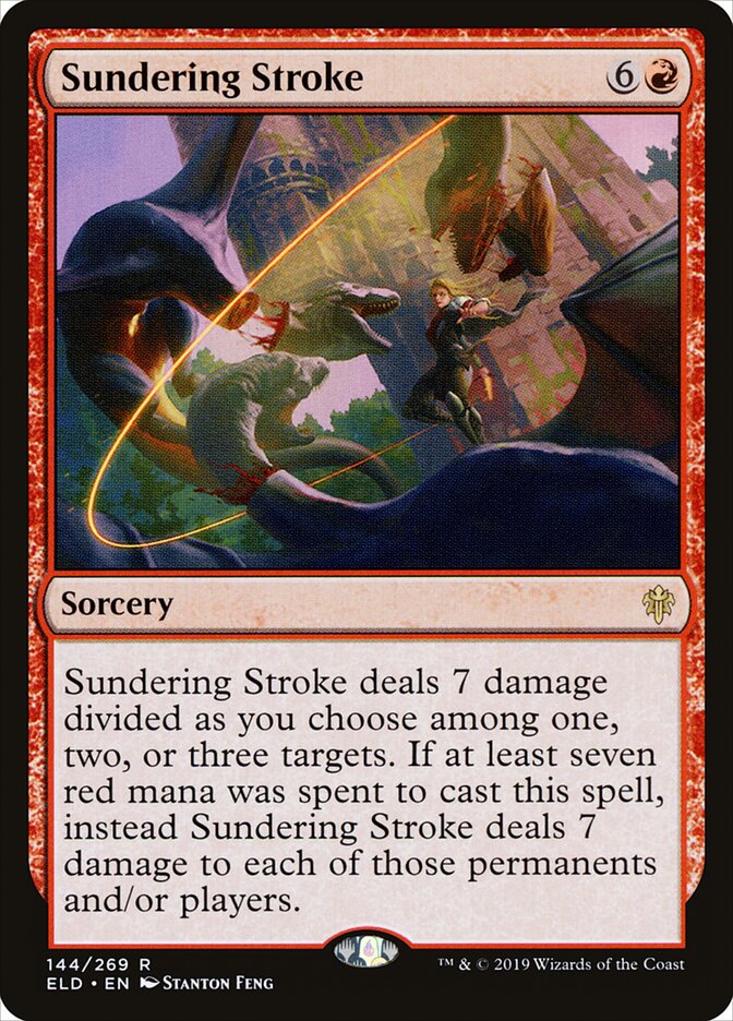 Golpe Decepador / Sundering Stroke - Magic: The Gathering - MoxLand