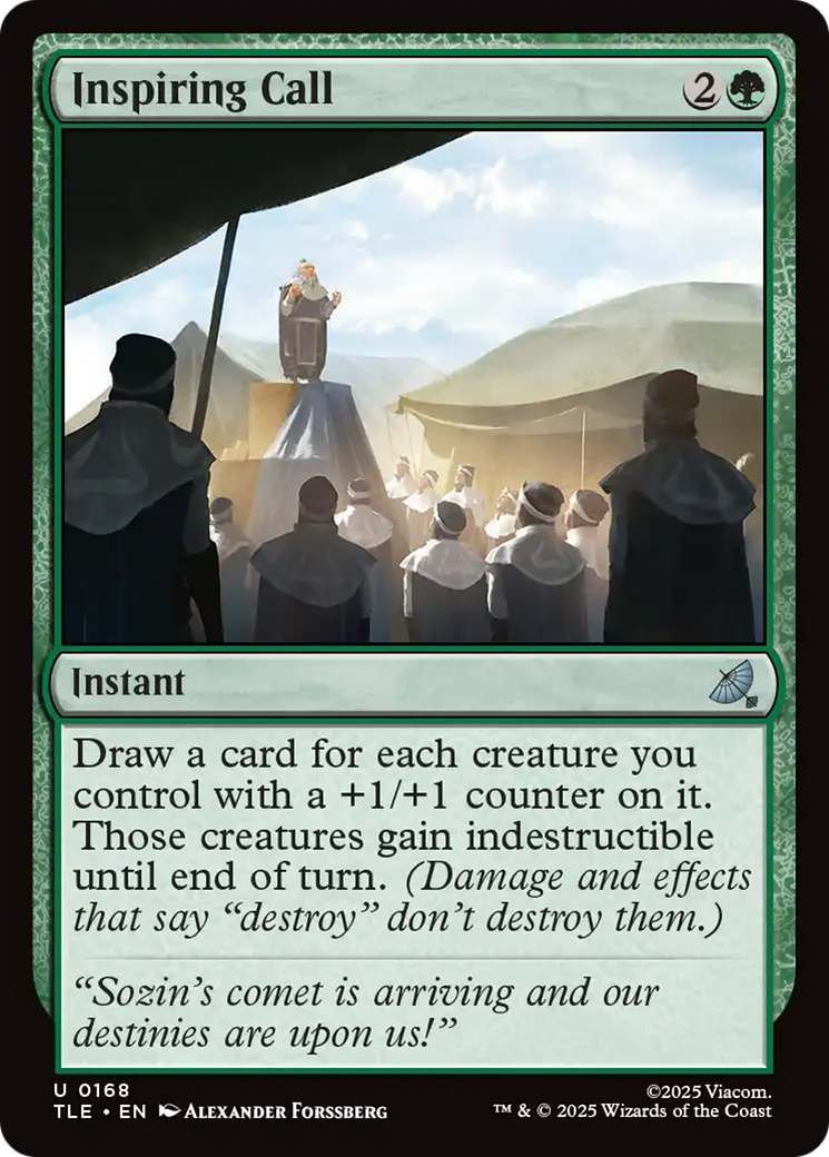 Chamado Inspirador / Inspiring Call - Magic: The Gathering - MoxLand