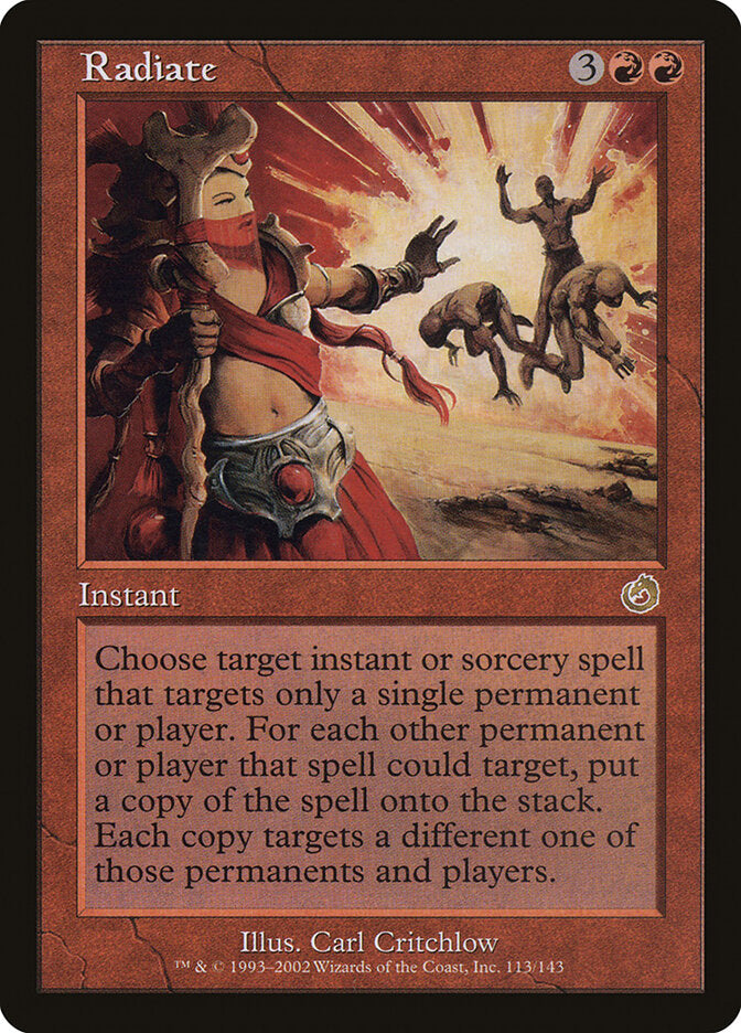Irradiar / Radiate - Magic: The Gathering - MoxLand