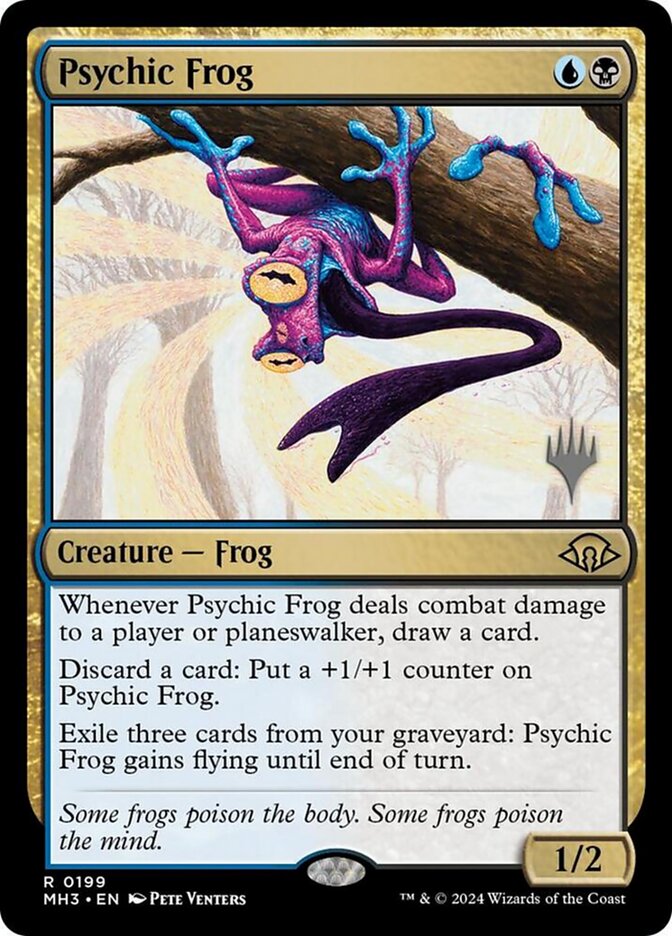 Sapo Psíquico / Psychic Frog - Magic: The Gathering - MoxLand