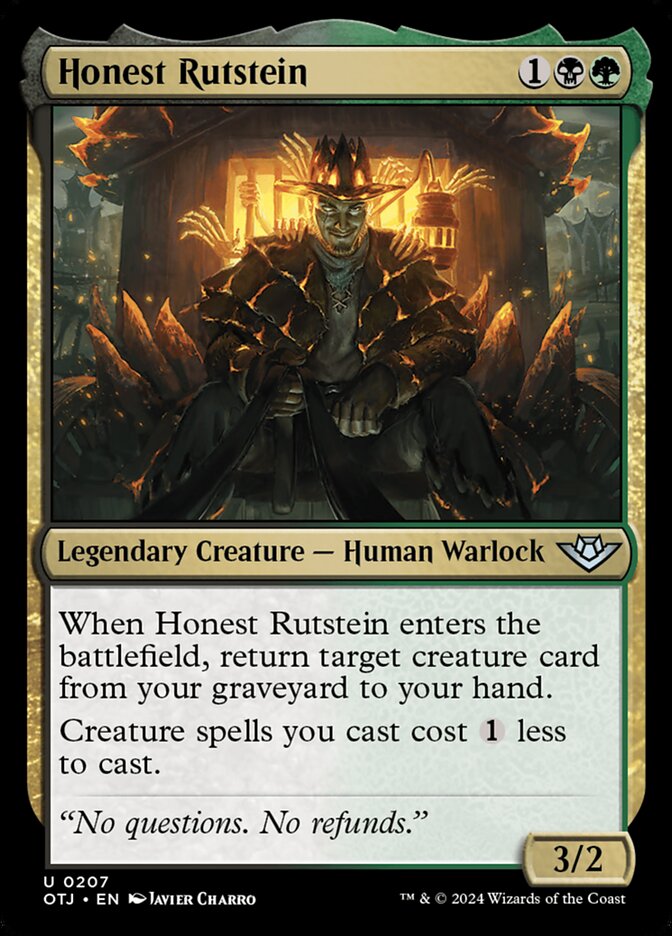 Honesto Rutstein / Honest Rutstein - Magic: The Gathering - MoxLand