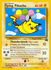 Pikachu Voador / Flying Pikachu - MoxLand - MoxLand