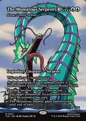 The Monstrous Serpent - Magic: The Gathering - MoxLand