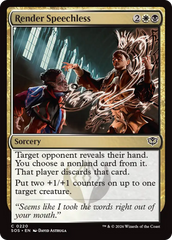 Render Speechless - Magic: The Gathering - MoxLand