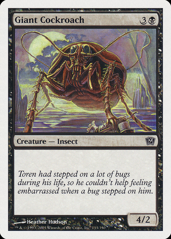 Barata Gigante / Giant Cockroach - Magic: The Gathering - MoxLand