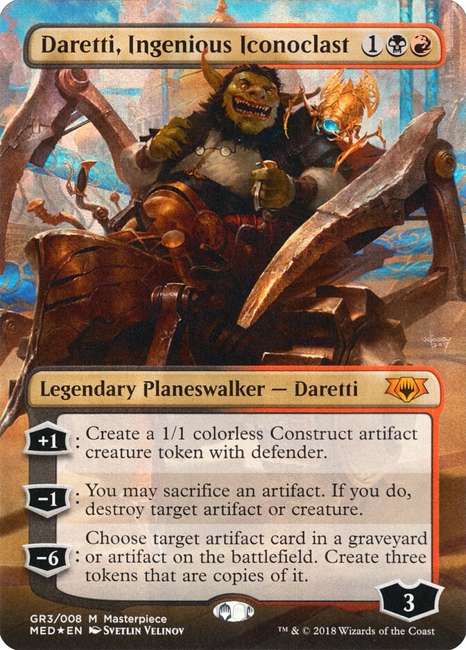 Daretti, Ingenious Iconoclast - Magic: The Gathering - MoxLand