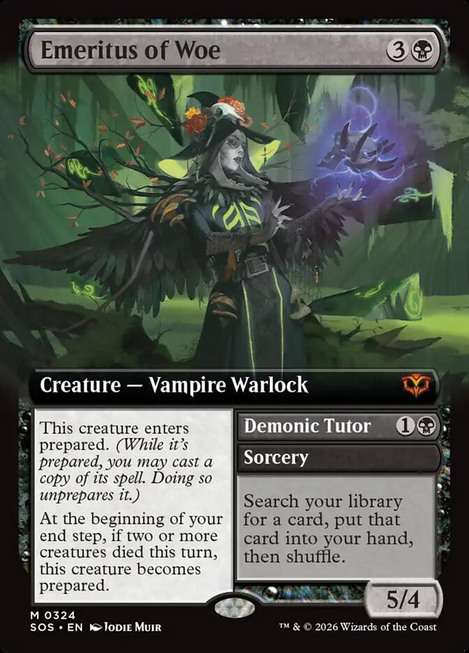 Emeritus of Woe - Magic: The Gathering - MoxLand
