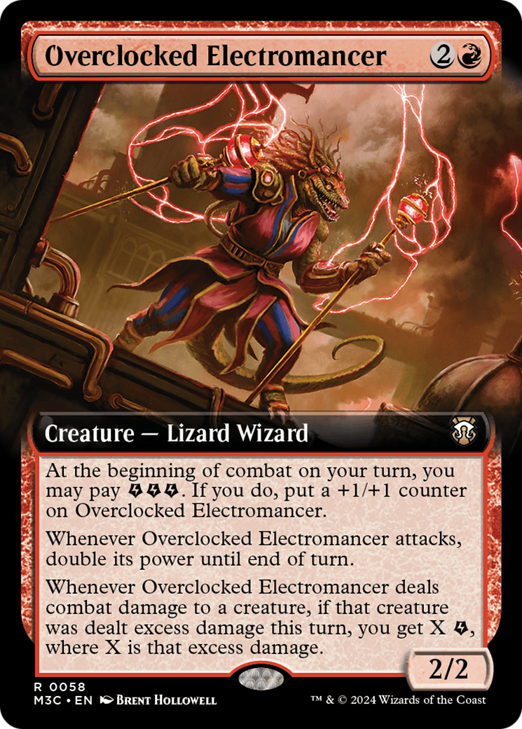 Overclocked Electromancer - Magic: The Gathering - MoxLand