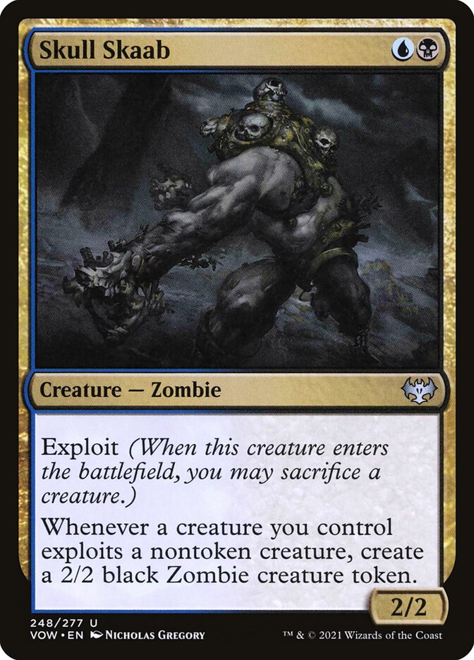 Skaab dos Crânios / Skull Skaab - Magic: The Gathering - MoxLand