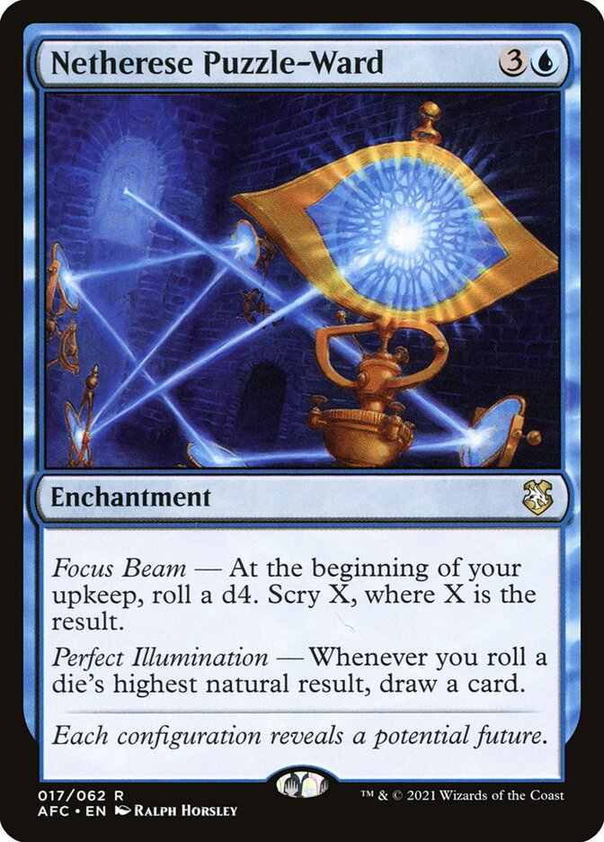 Proteção Enigmática Netherêsa / Netherese Puzzle-Ward - Magic: The Gathering - MoxLand
