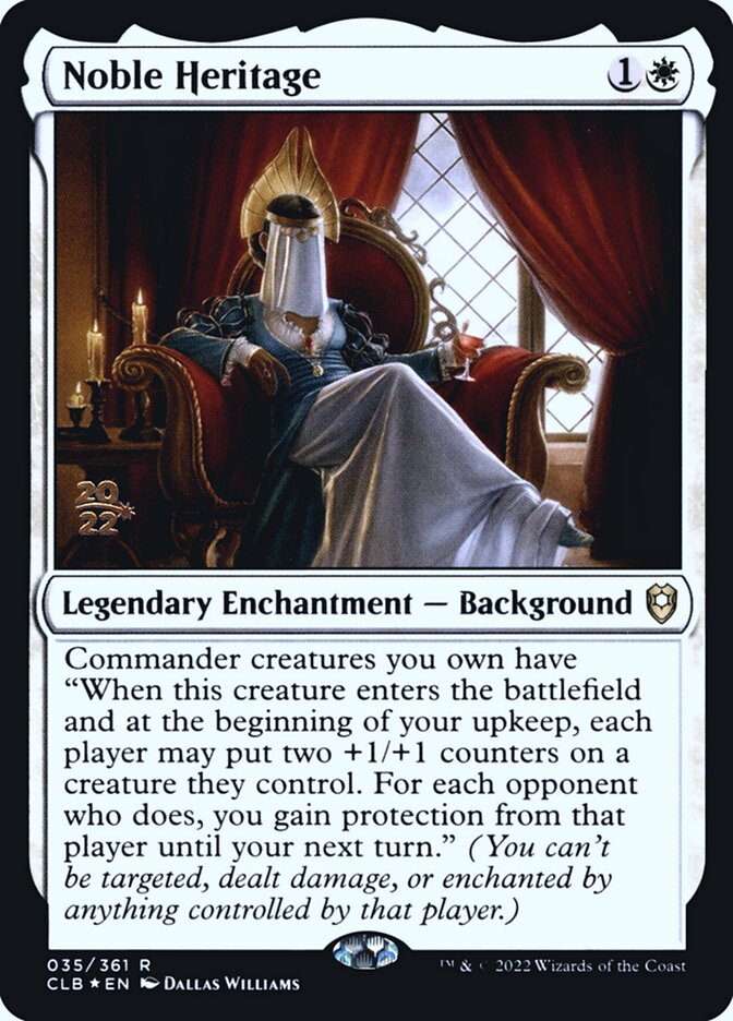 Ascendência Nobre / Noble Heritage - Magic: The Gathering - MoxLand