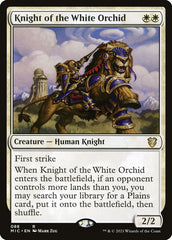 Cavaleiro da Orquídea Branca / Knight of the White Orchid - Magic: The Gathering - MoxLand