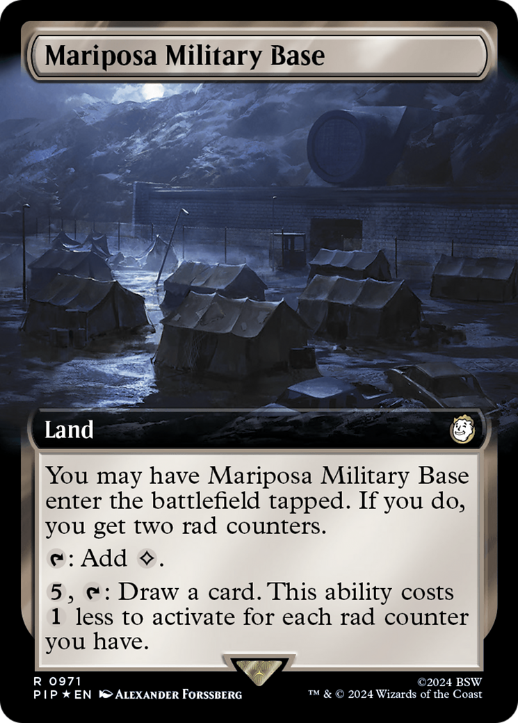 Mariposa Military Base - Magic: The Gathering - MoxLand