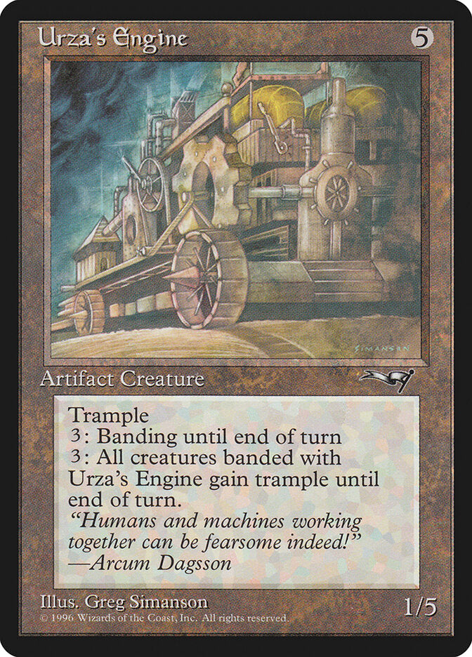 Engenho de Urza / Urza's Engine - Magic: The Gathering - MoxLand