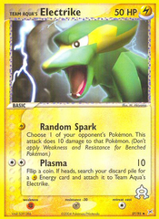 Team Aqua's Electrike - MoxLand - MoxLand