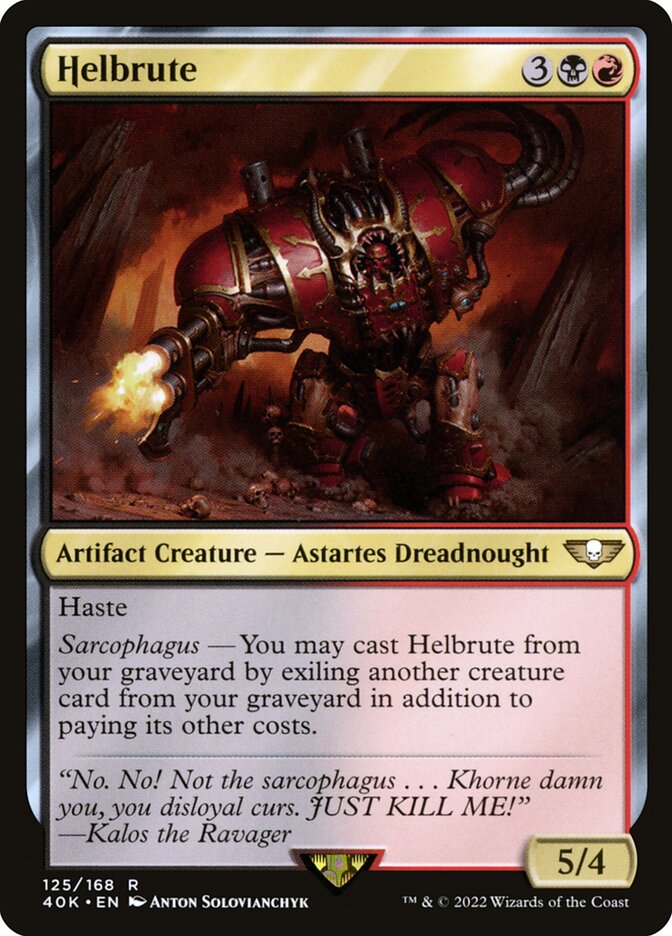 Bruto Infernal / Helbrute - Magic: The Gathering - MoxLand