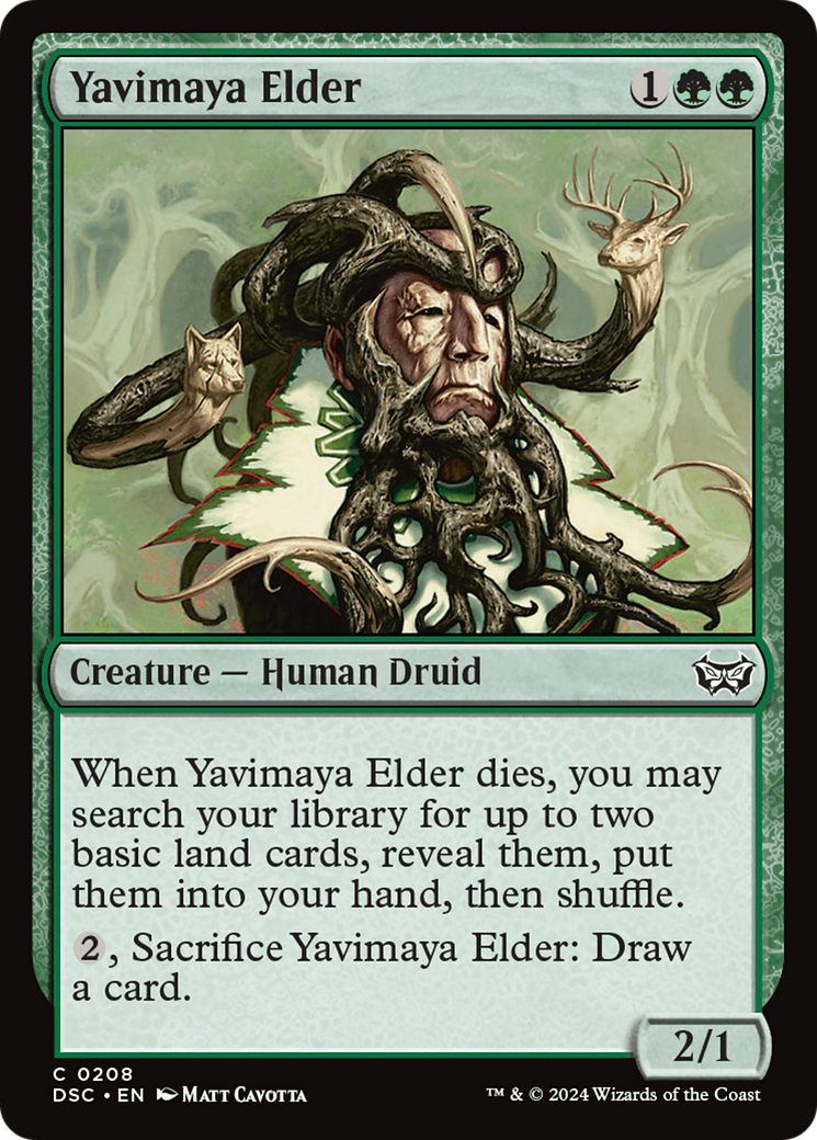 Ancião de Yavimaya / Yavimaya Elder - Magic: The Gathering - MoxLand