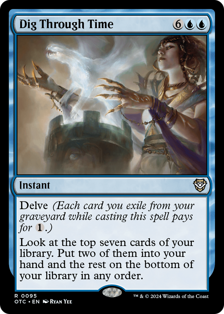 Revirar o Tempo / Dig Through Time - Magic: The Gathering - MoxLand