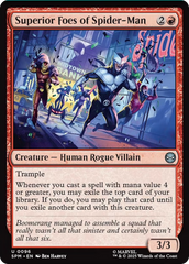Superior Foes of Spider-Man - Magic: The Gathering - MoxLand