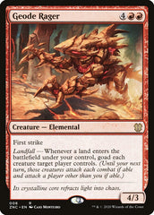 Raivoso do Geodo / Geode Rager - Magic: The Gathering - MoxLand