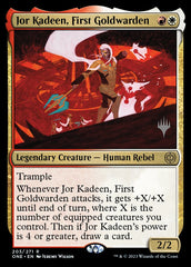 Jor Kadeen, Primeiro Guardião Dourado / Jor Kadeen, First Goldwarden - Magic: The Gathering - MoxLand
