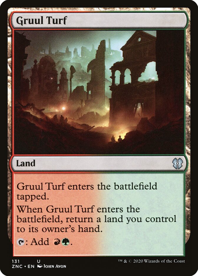 Gleba Gruul / Gruul Turf - Magic: The Gathering - MoxLand