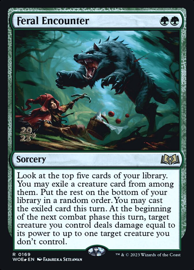 Encontro Feral / Feral Encounter - Magic: The Gathering - MoxLand
