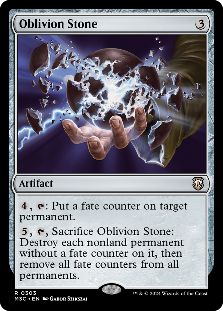 Pedra do Oblívio / Oblivion Stone - Magic: The Gathering - MoxLand