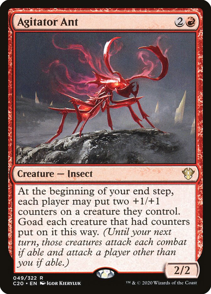 Formiga Agitadora / Agitator Ant - Magic: The Gathering - MoxLand