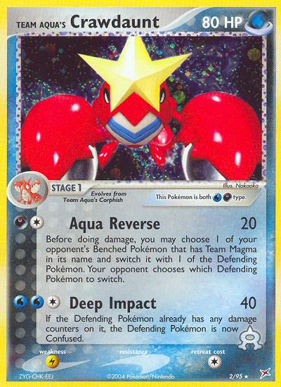 Team Aqua's Crawdaunt - MoxLand - MoxLand