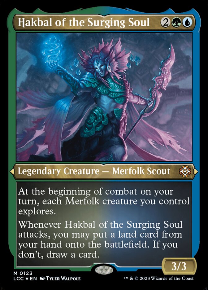 Hakbal da Alma Crescente / Hakbal of the Surging Soul - Magic: The Gathering - MoxLand
