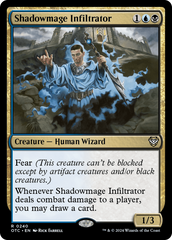 Mago das Sombras Infiltrador / Shadowmage Infiltrator - Magic: The Gathering - MoxLand