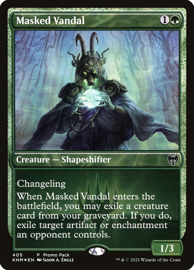 Vândalo Mascarado / Masked Vandal - Magic: The Gathering - MoxLand