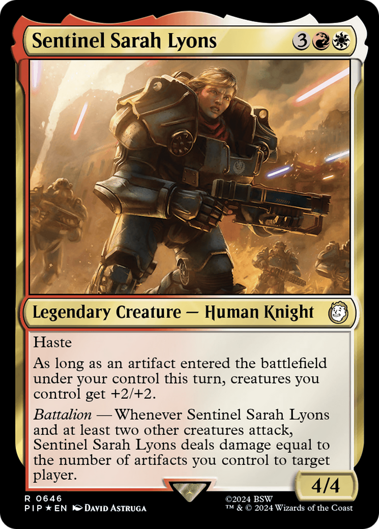 Sentinel Sarah Lyons - Magic: The Gathering - MoxLand