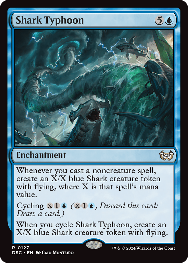 Tufão de Tubarões / Shark Typhoon - Magic: The Gathering - MoxLand