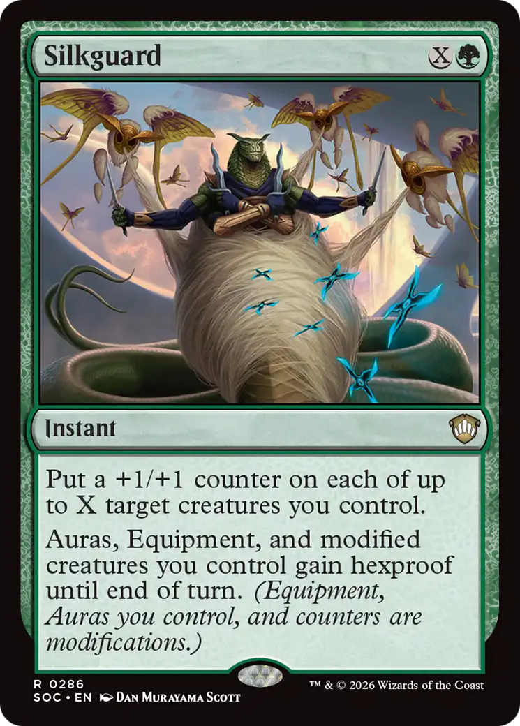 Proteção da Seda / Silkguard - Magic: The Gathering - MoxLand