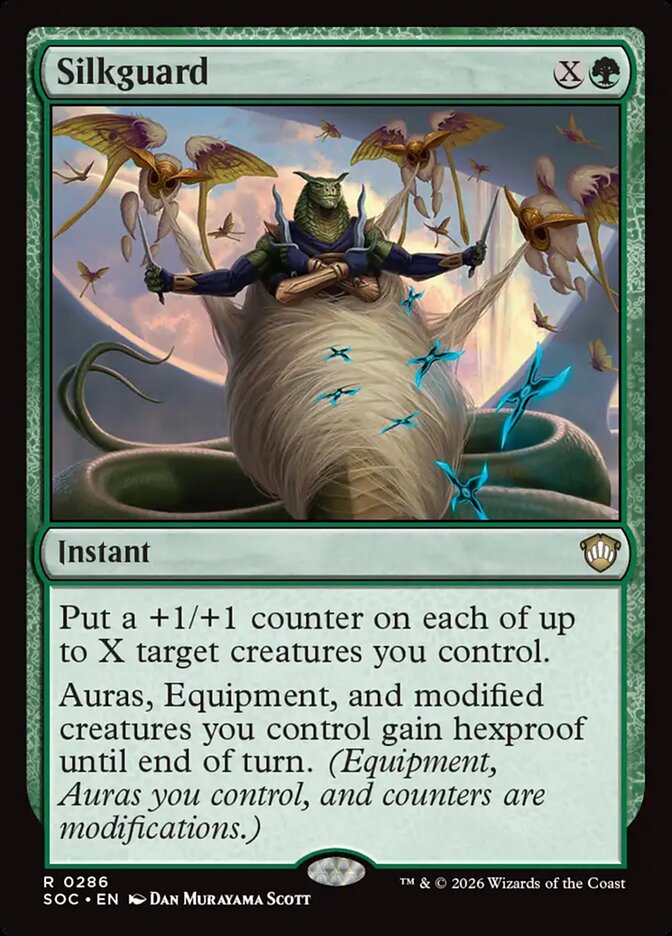 Proteção da Seda / Silkguard - Magic: The Gathering - MoxLand