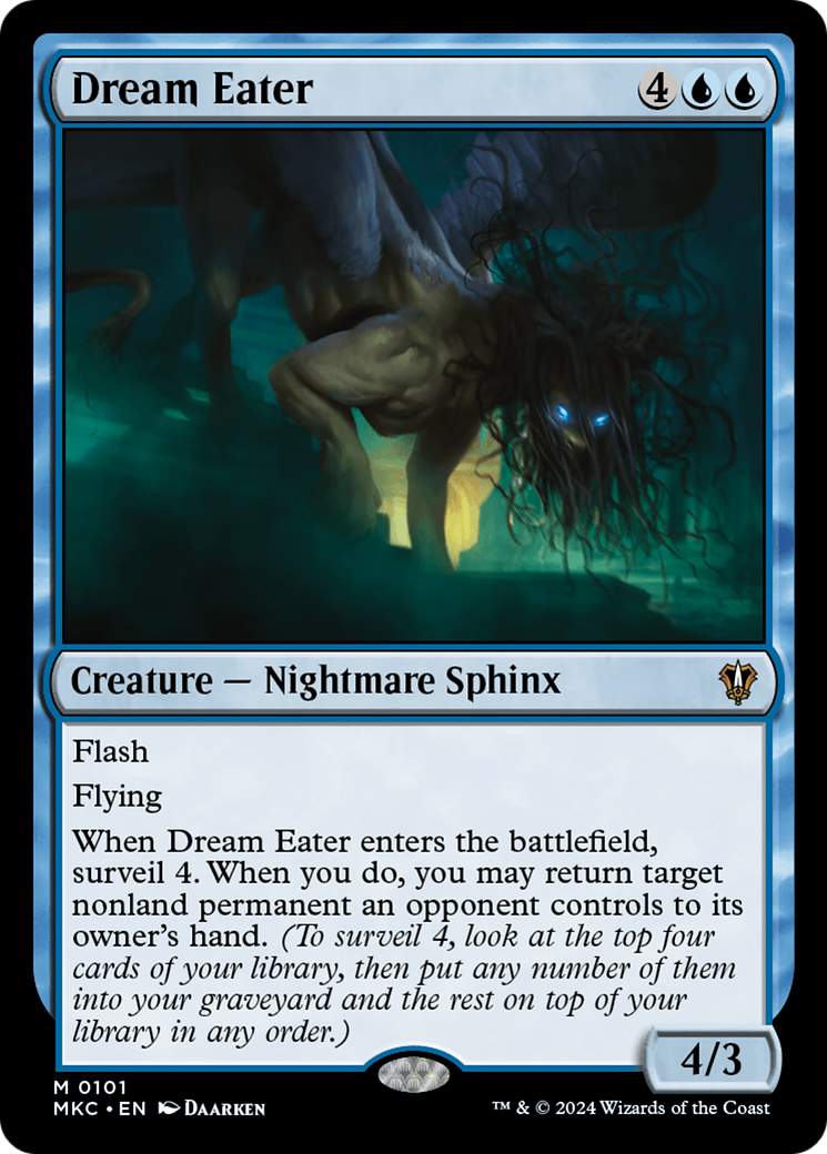 Devorador de Sonhos (Dream Eater) / Dream Eater - Magic: The Gathering - MoxLand