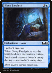 Paralisia do Sono / Sleep Paralysis - Magic: The Gathering - MoxLand