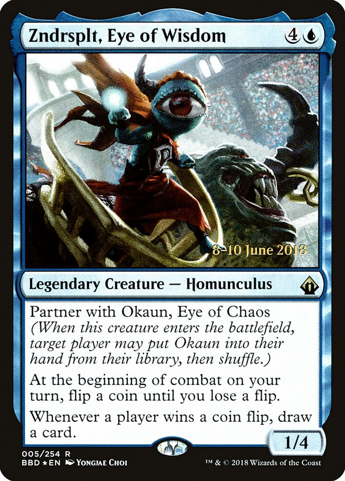 Zndrsplt, Eye of Wisdom - Magic: The Gathering - MoxLand