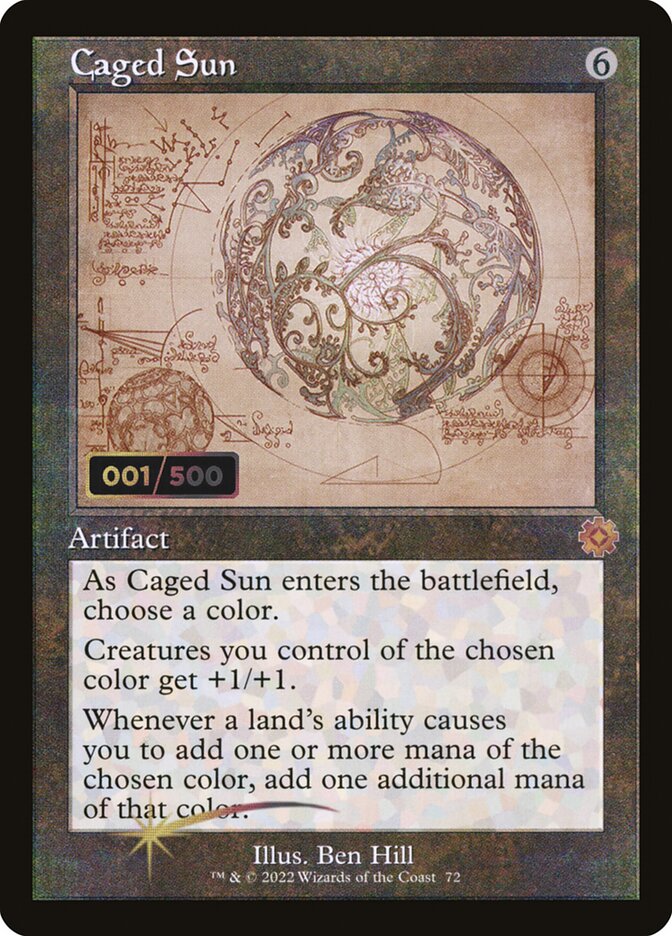 Sol Engaiolado / Caged Sun - Magic: The Gathering - MoxLand