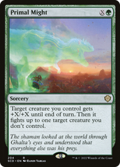 Força Primal / Primal Might - Magic: The Gathering - MoxLand