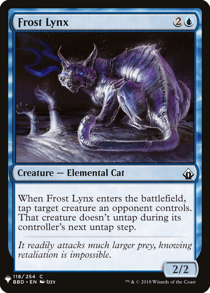 Lince de Gelo / Frost Lynx - Magic: The Gathering - MoxLand