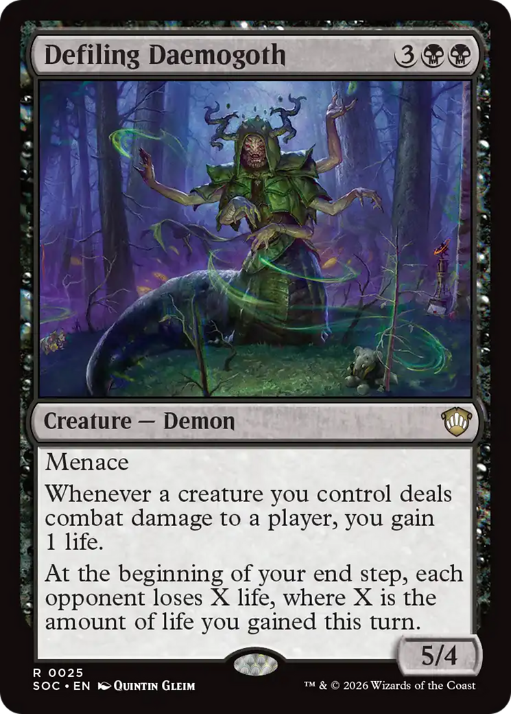 Defiling Daemogoth - Magic: The Gathering - MoxLand