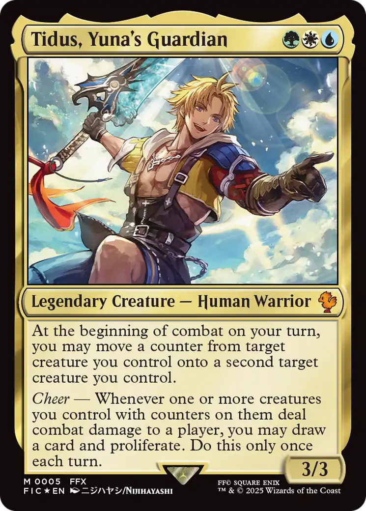 Tidus, Yuna's Guardian - Magic: The Gathering - MoxLand