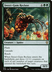 Reclusa da Goma Doce / Sweet-Gum Recluse - Magic: The Gathering - MoxLand