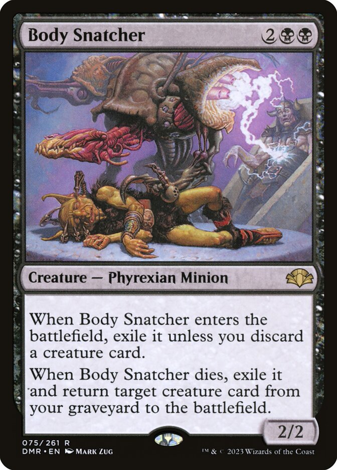 Ladrão de Corpos / Body Snatcher - Magic: The Gathering - MoxLand