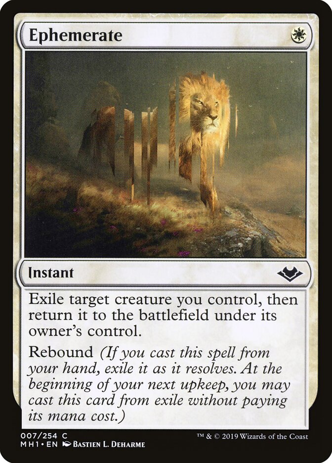 Efemerar / Ephemerate - Magic: The Gathering - MoxLand